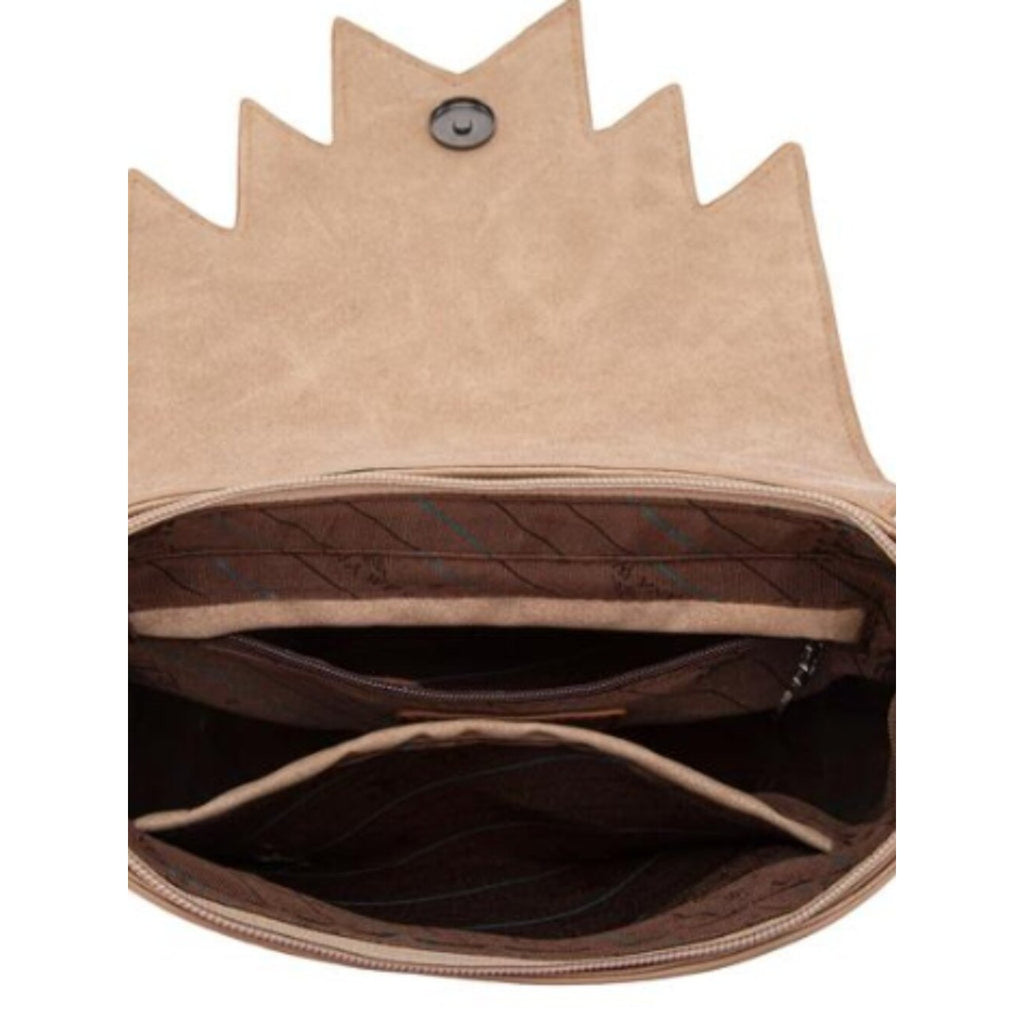 Montana West Tan Aztec Tooled Fringe Bag-SOLD OUT NWT