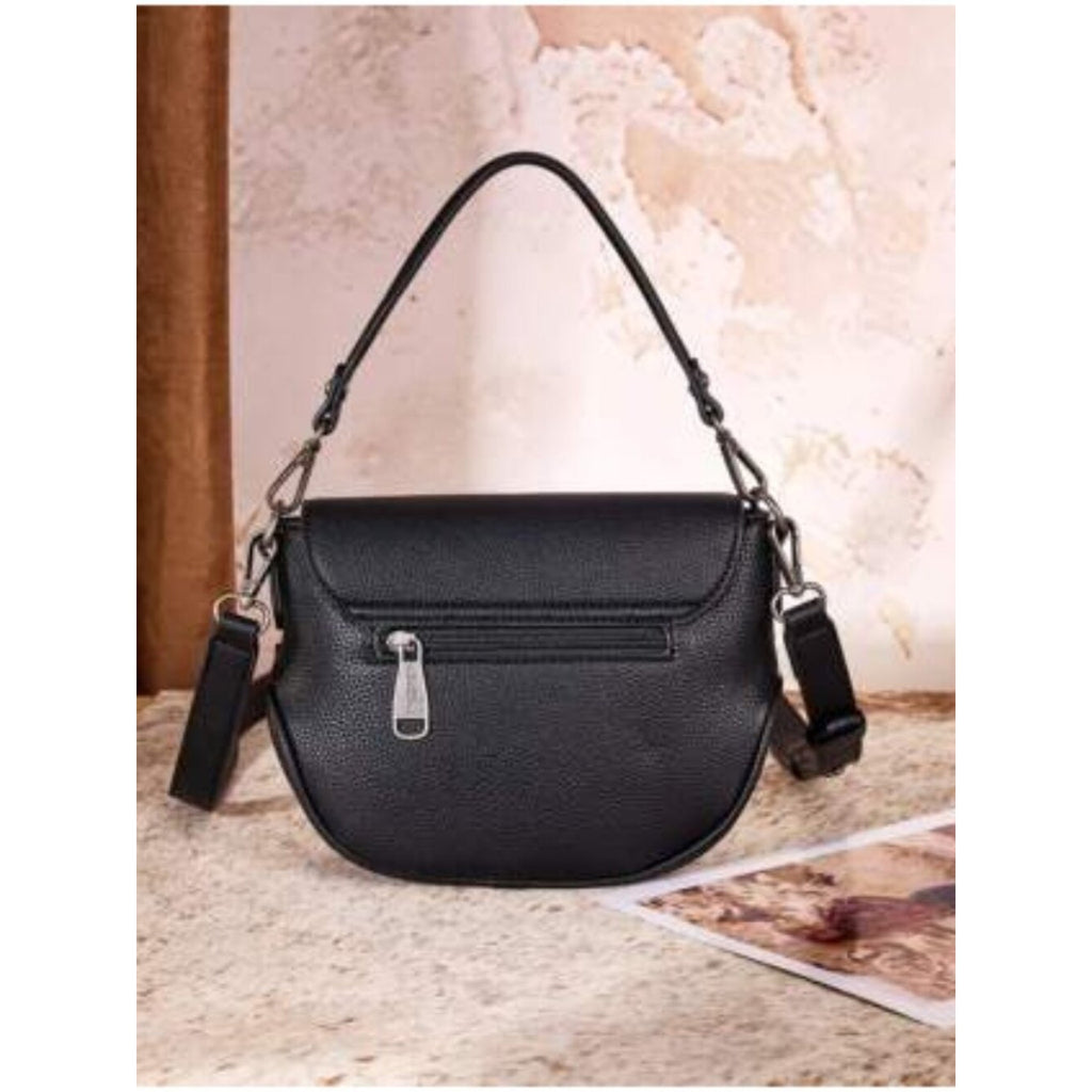 Montana West Western Saddle Crossbody Purse Turquoise Concho Black NWT