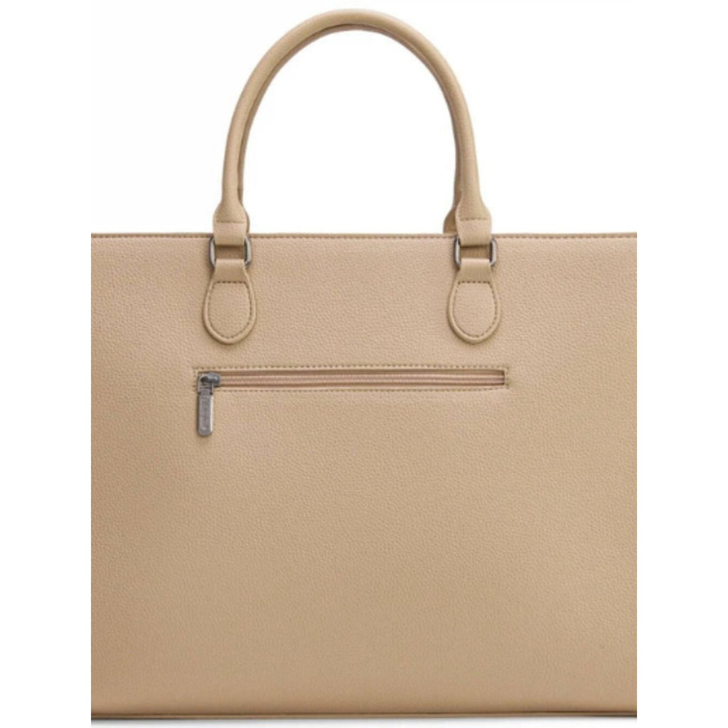 Wrangler Carry-All Tote Laptop, Travel, Teacher Tote Bag, Tan NWT