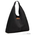 Wrangler Slouchy Hobo Tote Bag,Black NWT