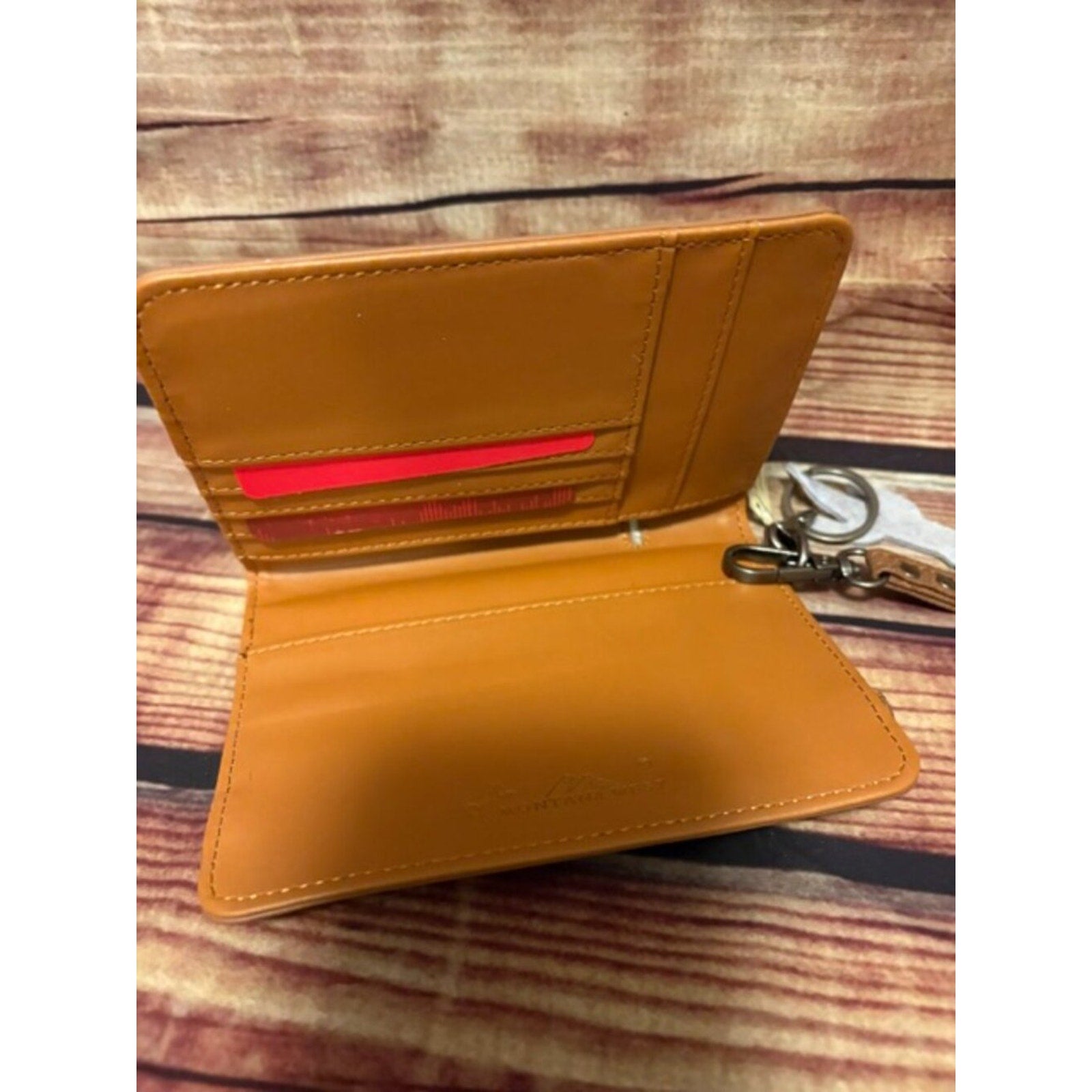 Montana West Tooled Aztec Brown Wallet Wristlet Western NWT
