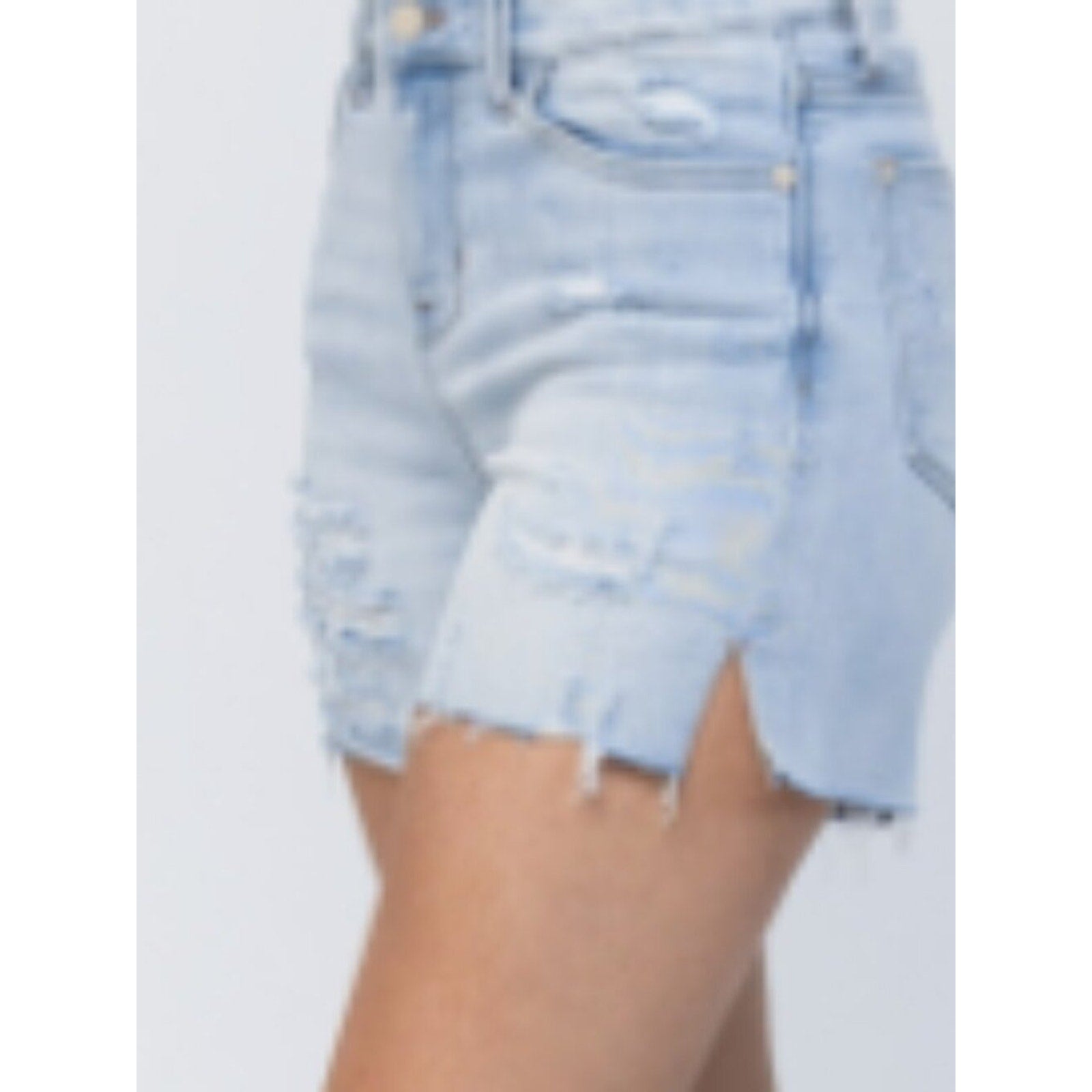 Judy Blue High Waist side slit cutoffs XL NWT