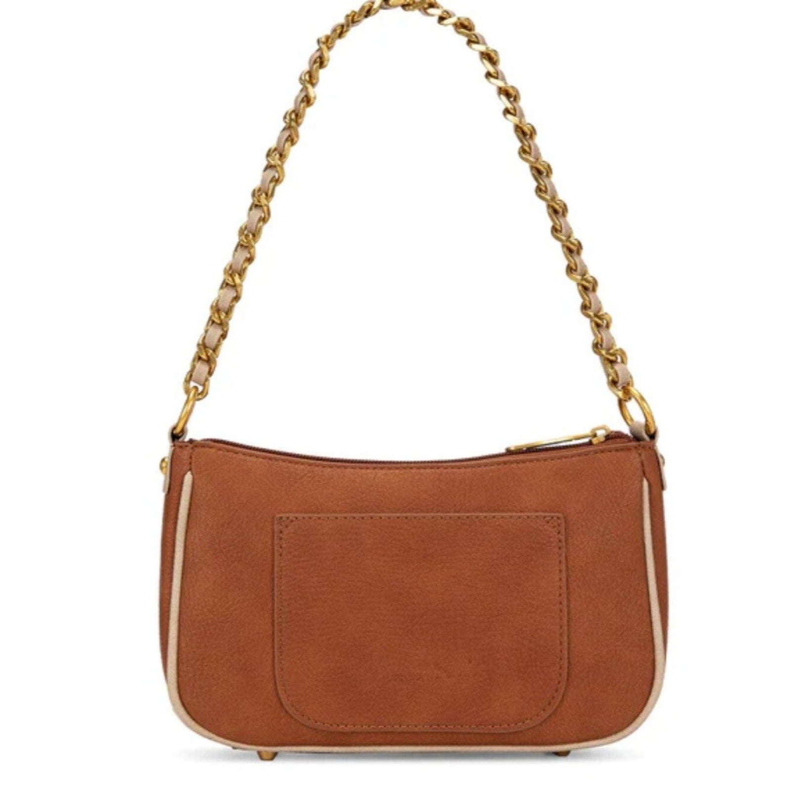 Montana West Tooled Floral Chain Strap Crossbody Shoulder Bag Brown NWT