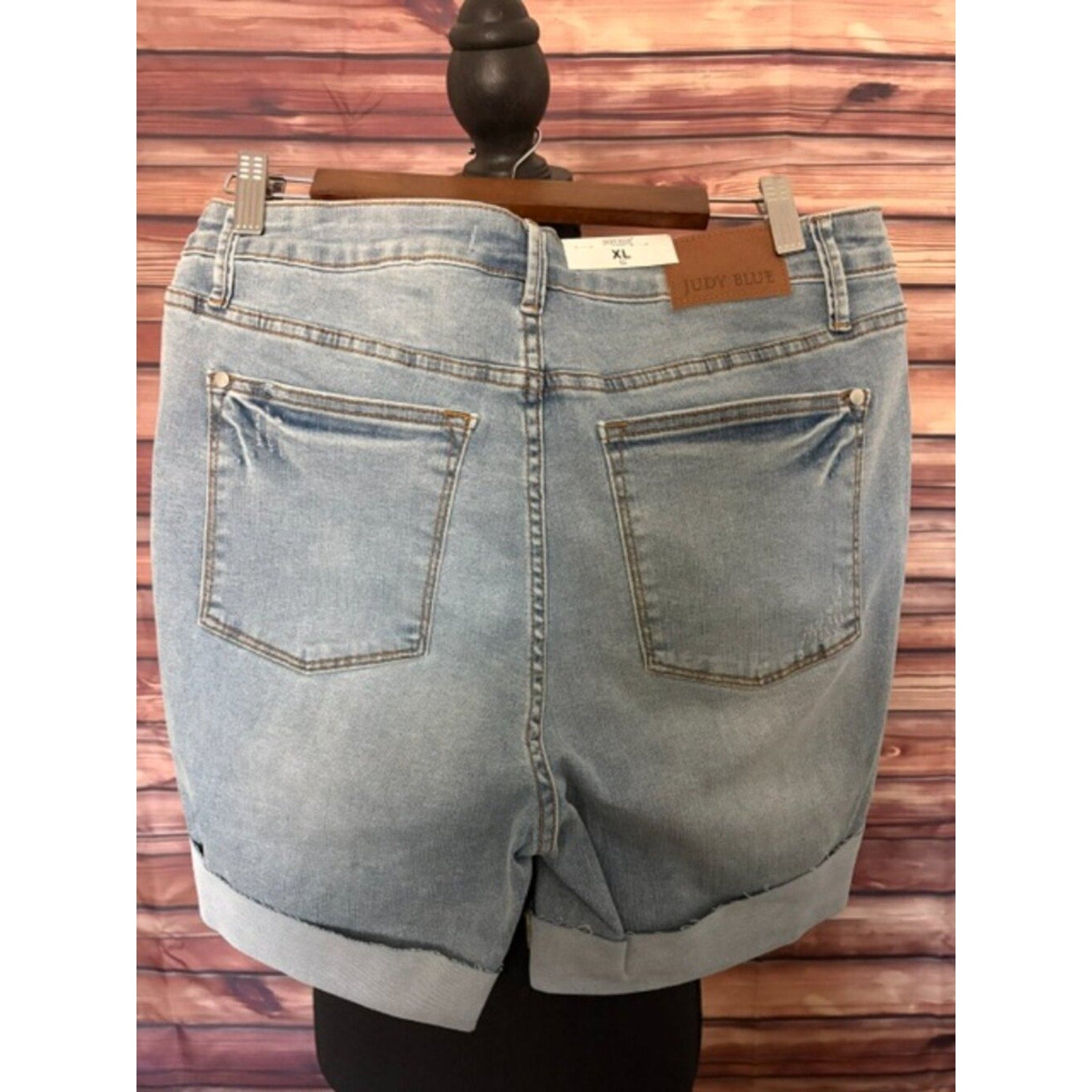 Judy Blue Tummy Control High Waist Shorts JB150205, XL NWT