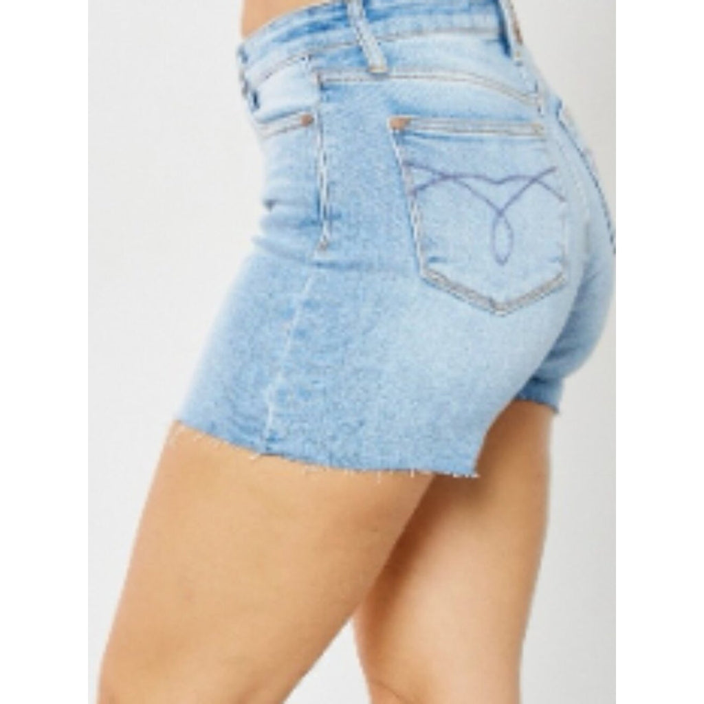 Judy Blue High Waisted cutoff shorts XL NWT JB15276LT
