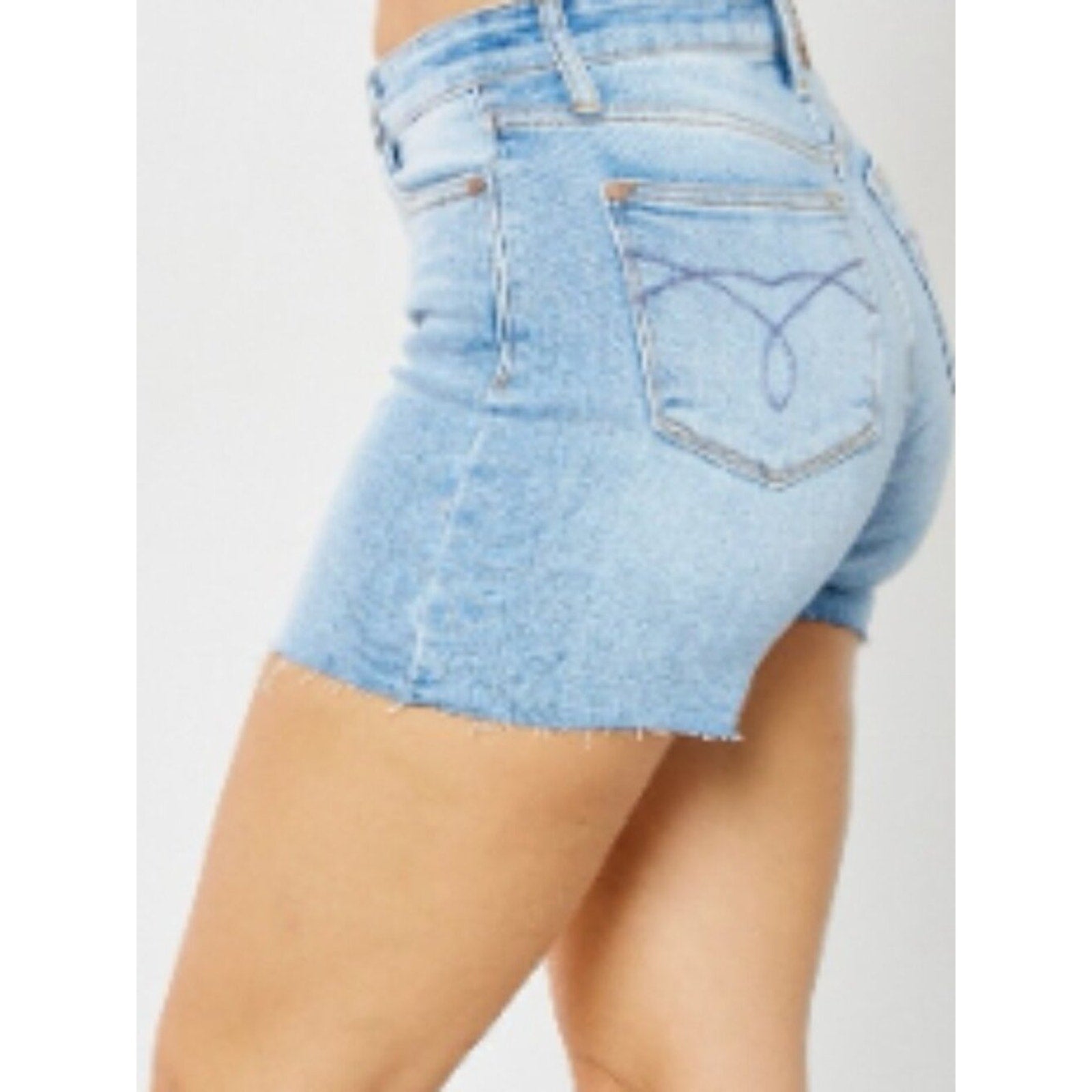 Judy Blue High Waisted cutoff shorts XL NWT JB15276LT