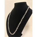 Western Navajo Pearl Twist Bead Necklace Silver Cowgirl Layering Necklace NWT