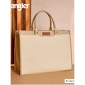 Wrangler Carry-All Tote Laptop, Travel, Teacher Tote Bag, Tan NWT