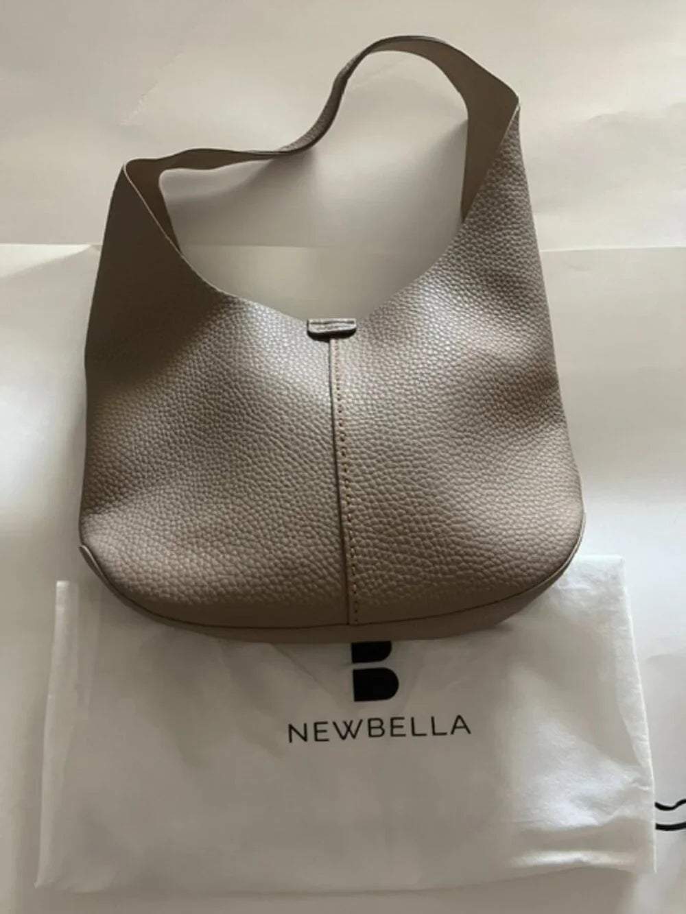 NEWBELLA Hanna Women's 2-piece Shoulder Bag & Clutch Set Brown NWOT