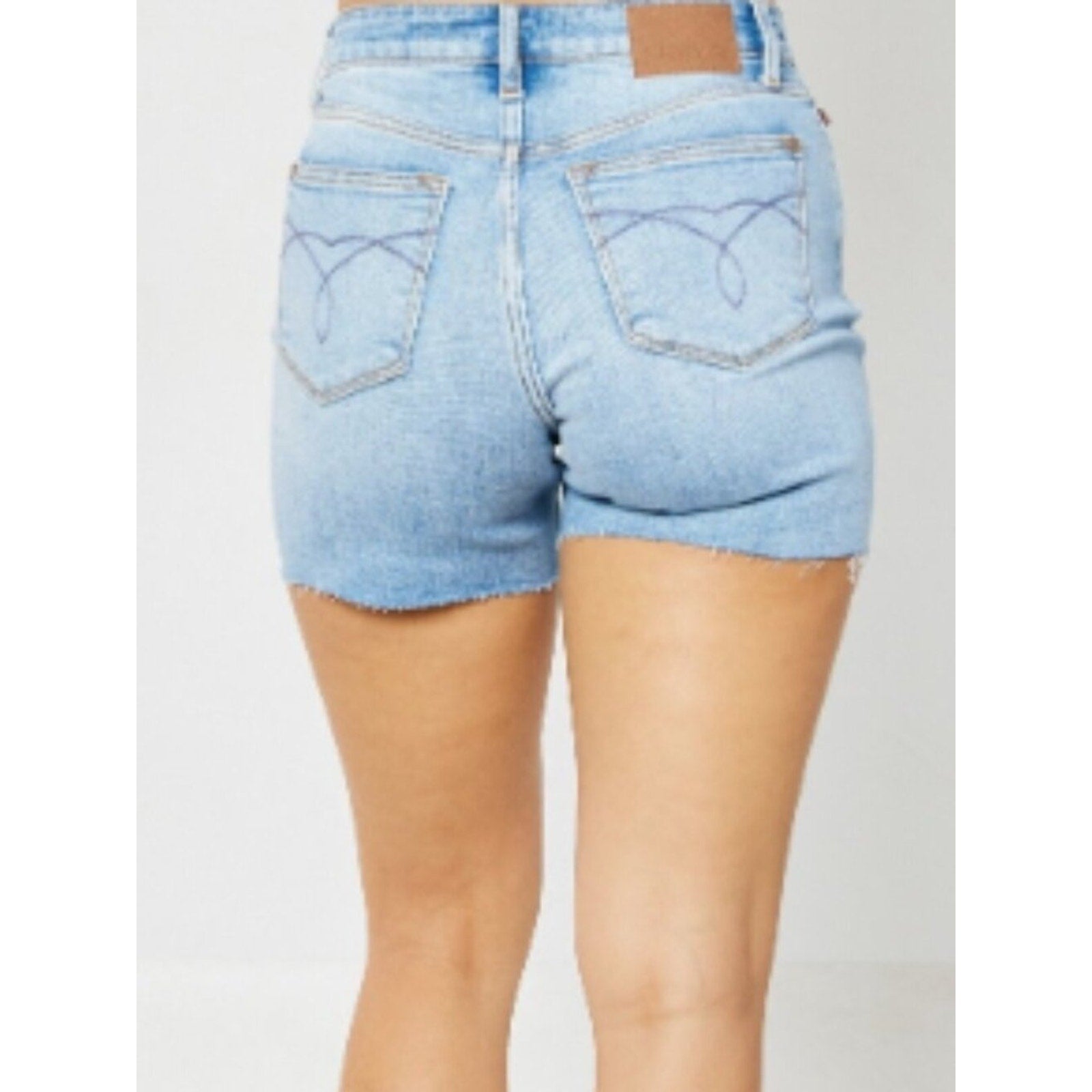 Judy Blue High Waisted cutoff shorts XL NWT JB15276LT