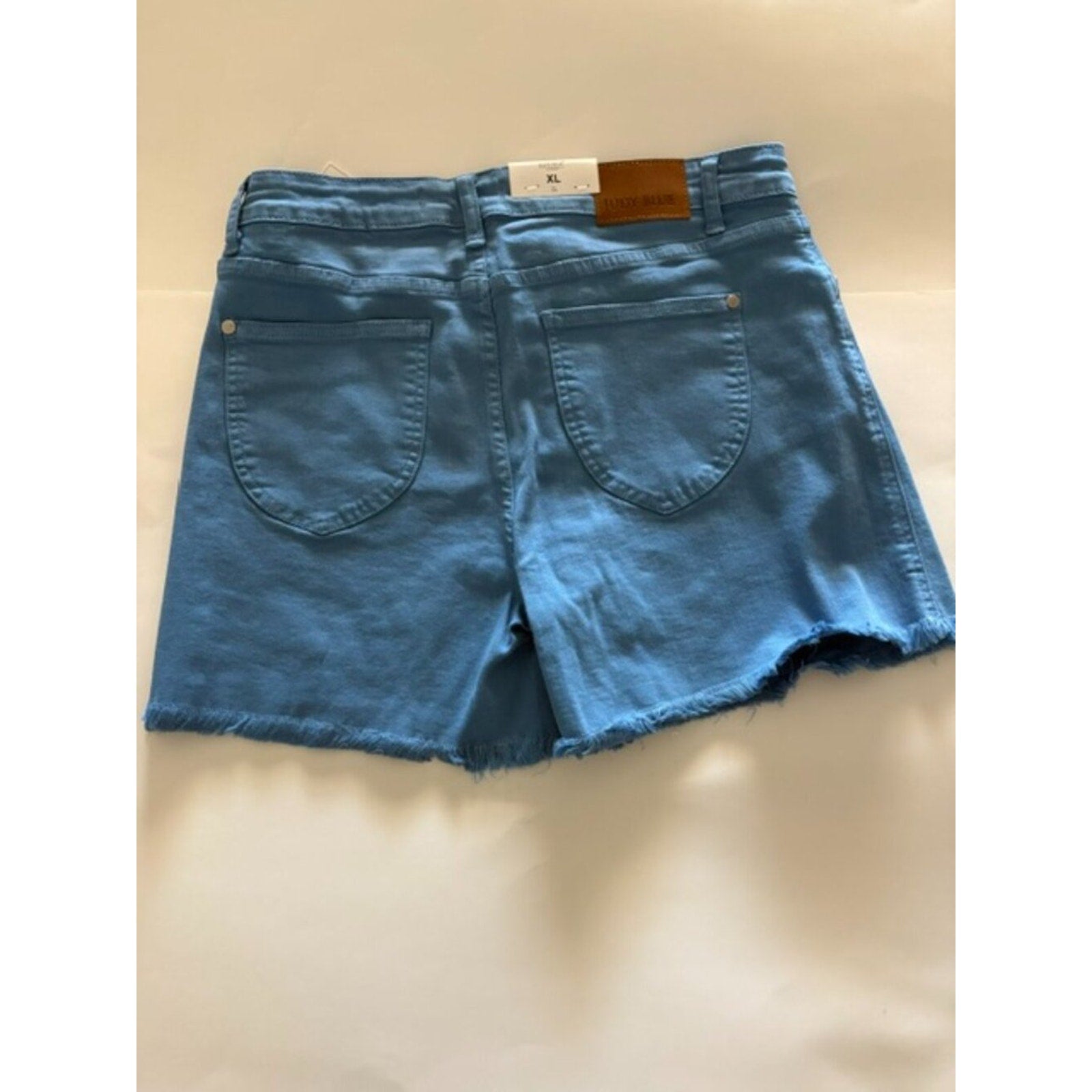 Judy Blue "Up High" Sky Blue Shorts-XL NWT