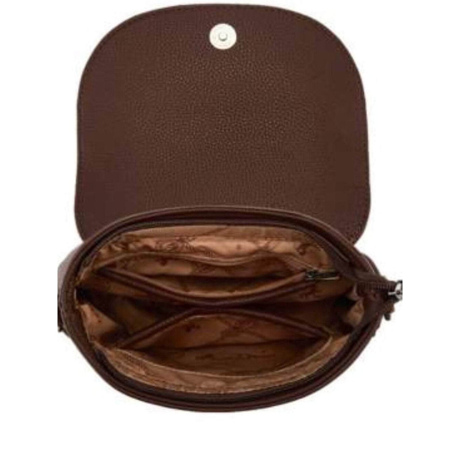 Montana West Western Saddle Crossbody Purse Turquoise Concho Coffee NWT