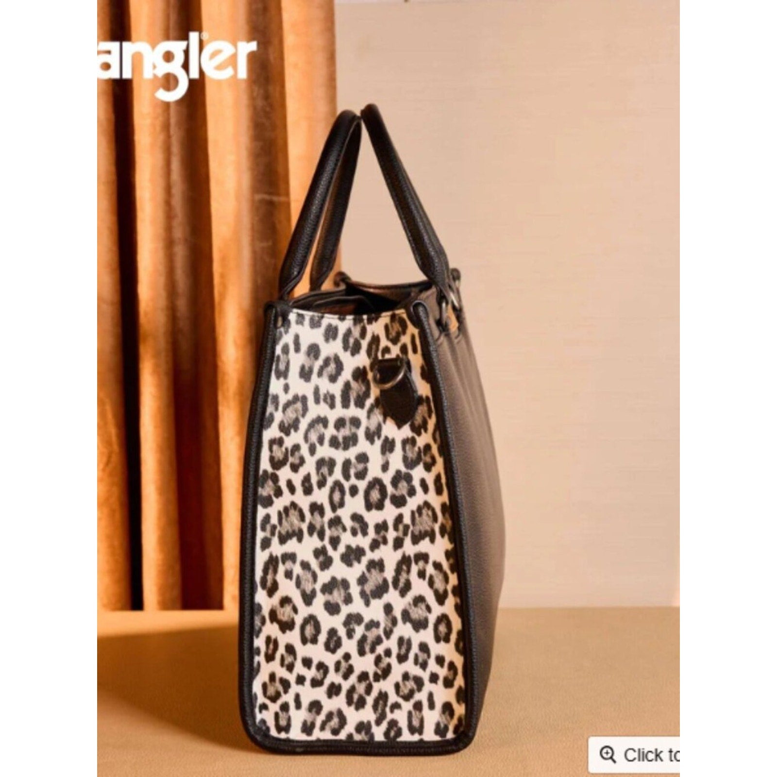 Wrangler Carry-All Tote Laptop, Travel, Teacher Tote Bag, Black NWT