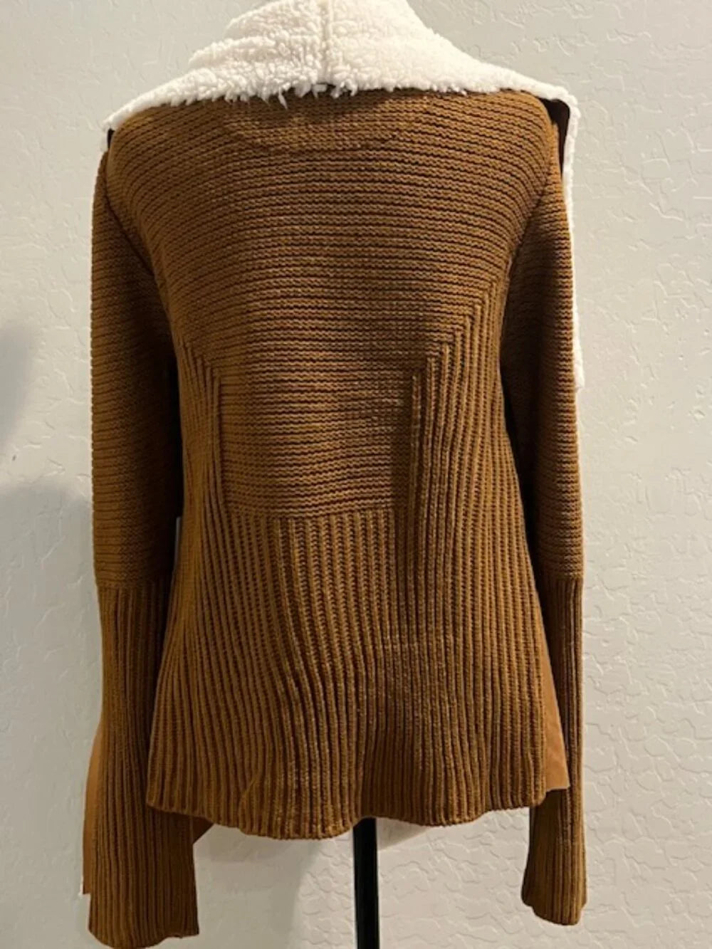 Outback Trading Co. Leia Sherpa Waterfall Cardigan - XL NWOT
