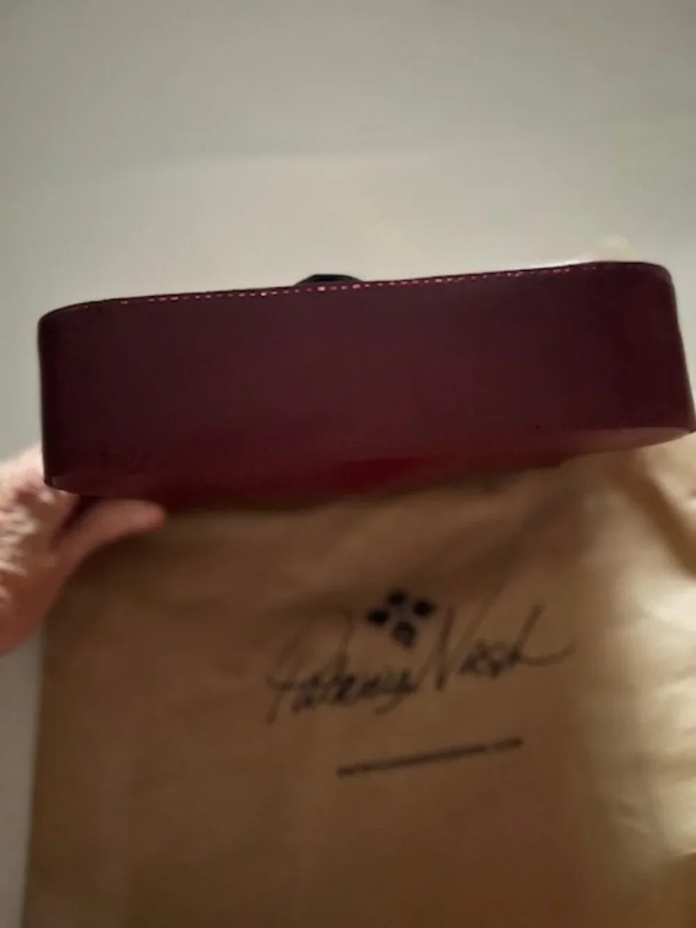 Patricia Nash Samala Leather Crossbody Oxblood NWOT