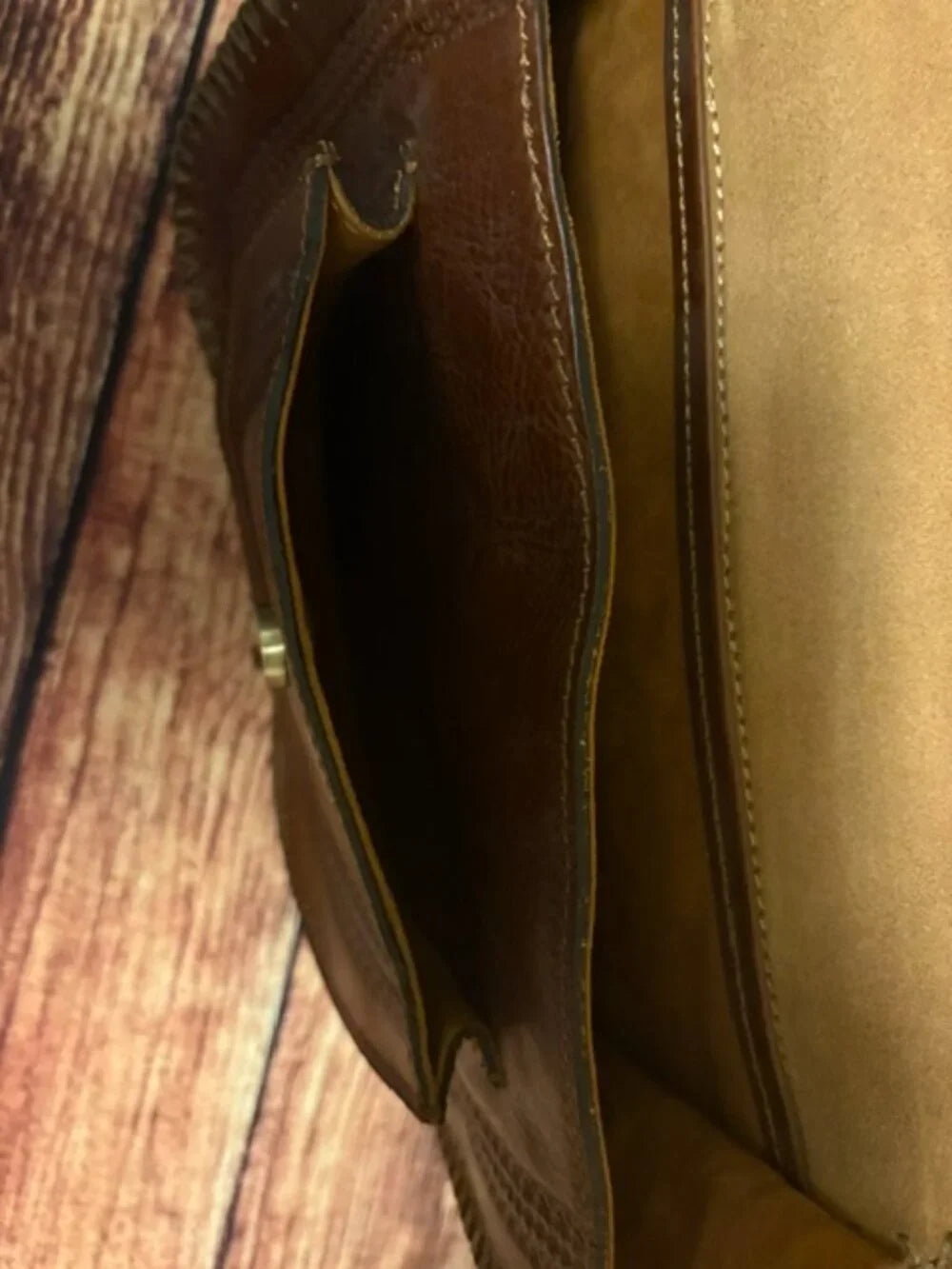 PATRICIA NASH Beaumont Crossbody Purse Tooled Leather in Cognac